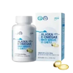 Atomy Alaska E-Omega 3 fish oil capsules (180 soft gels)