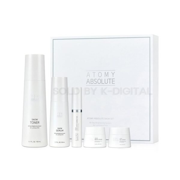 Atomy Absolute Snow । 5-Piece Skincare Set