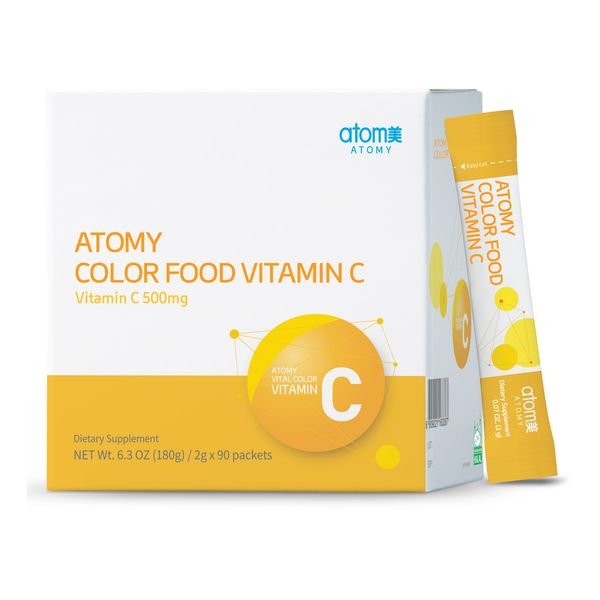 Atomy Color Food Vitamin C (2gm X 90 Pack)