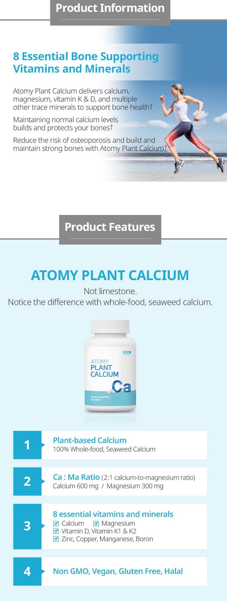 Atomy Plant Calcium Dietary Supplement